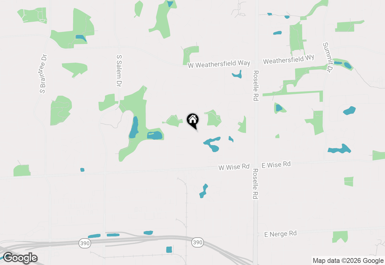 Map of 927 Gregory Lane, Schaumburg, IL 60193