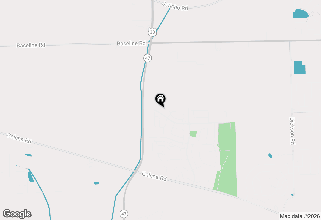 Map of 161 Willoughby Court #A, Yorkville, IL 60560