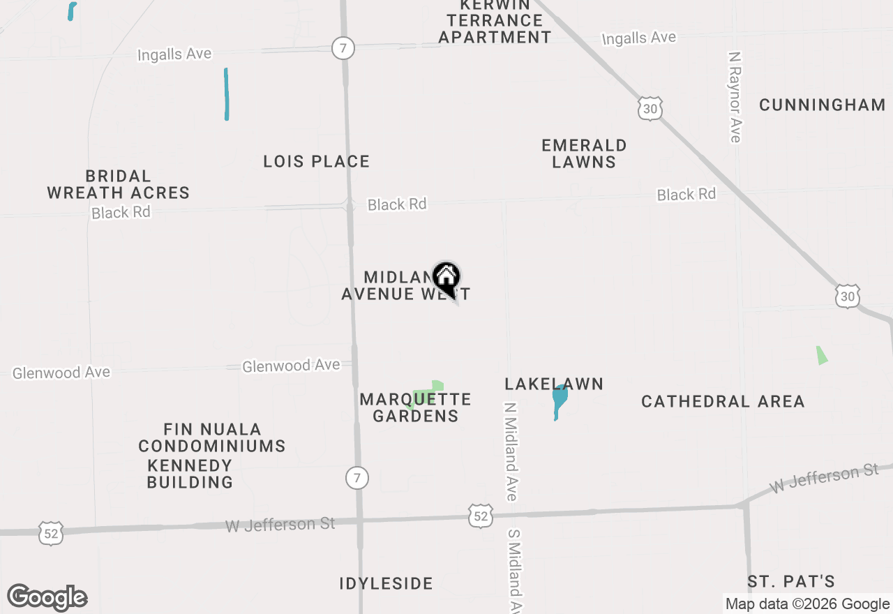 Map of 1514 Mayfield Avenue, Joliet, IL 60435