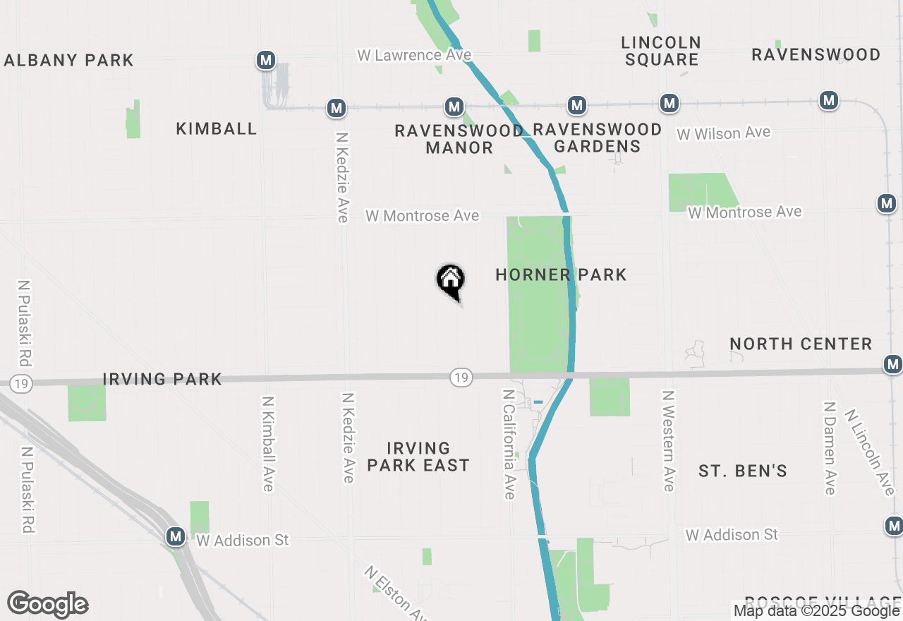 Map of 4139 N Richmond Street, Chicago, IL 60618