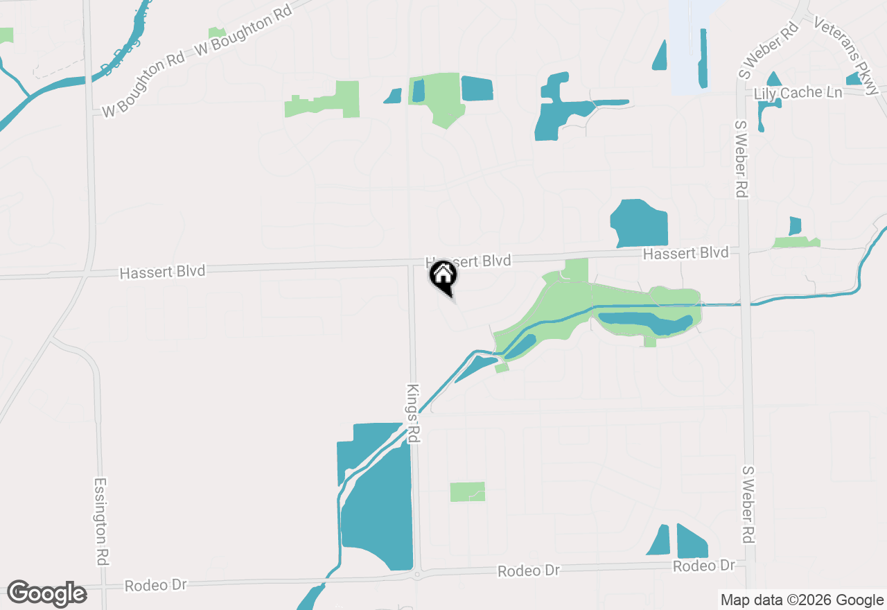 Map of 1628 Trails End Lane, Bolingbrook, IL 60490