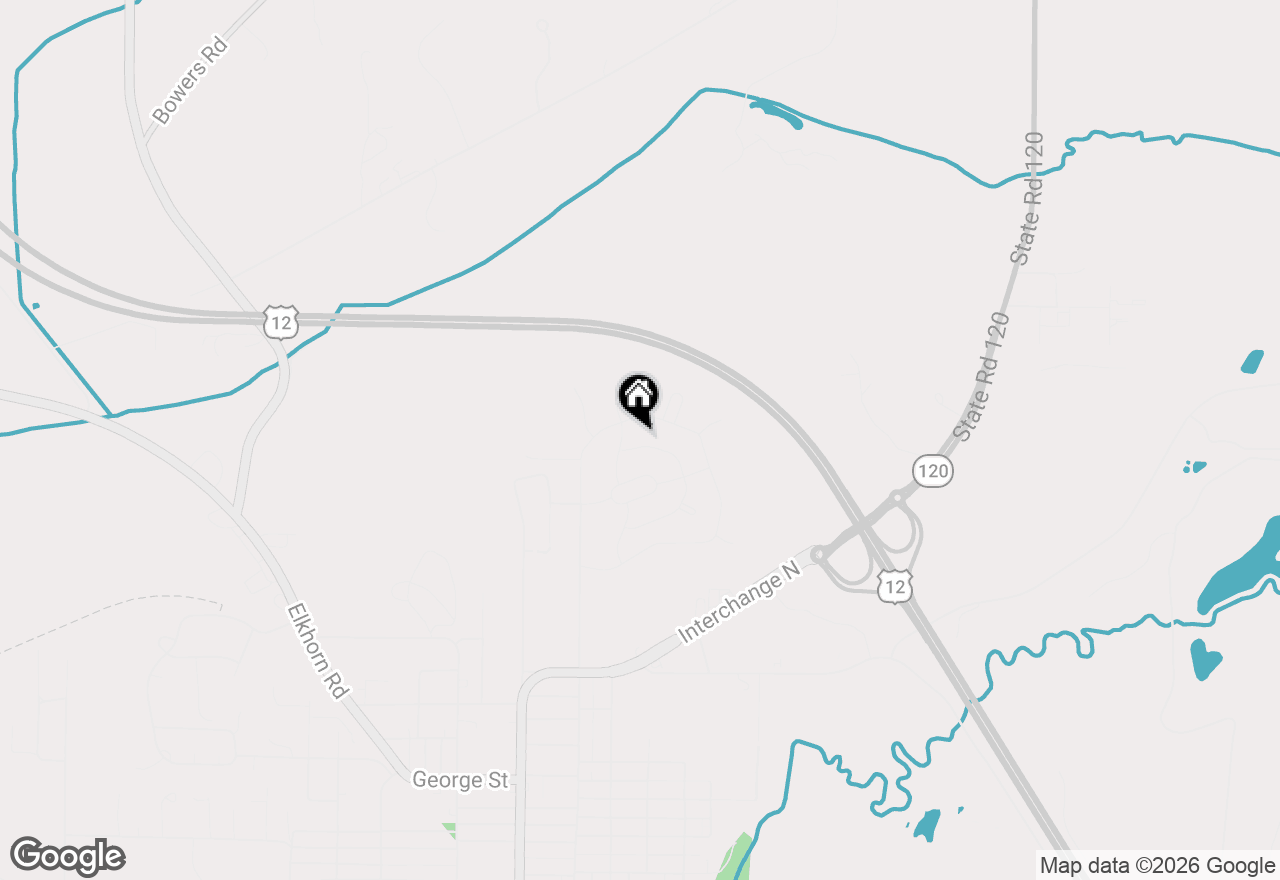 Map of 555 N Boulder Ridge Dr, Lake Geneva, WI 53147