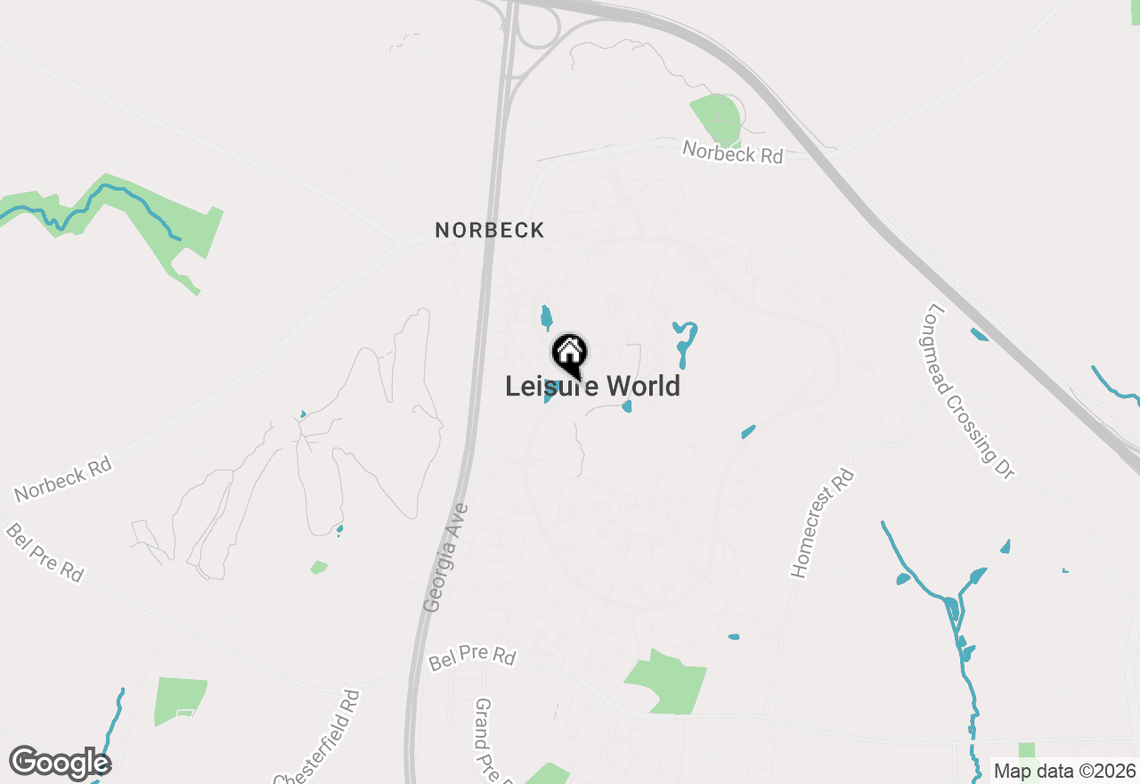 Map of 15107 Interlachen Drive #2-725, Silver Spring, MD 20906