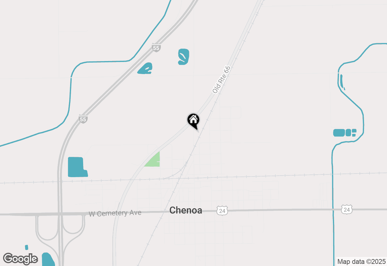 Map of 500 N Division Street, Chenoa, IL 61726