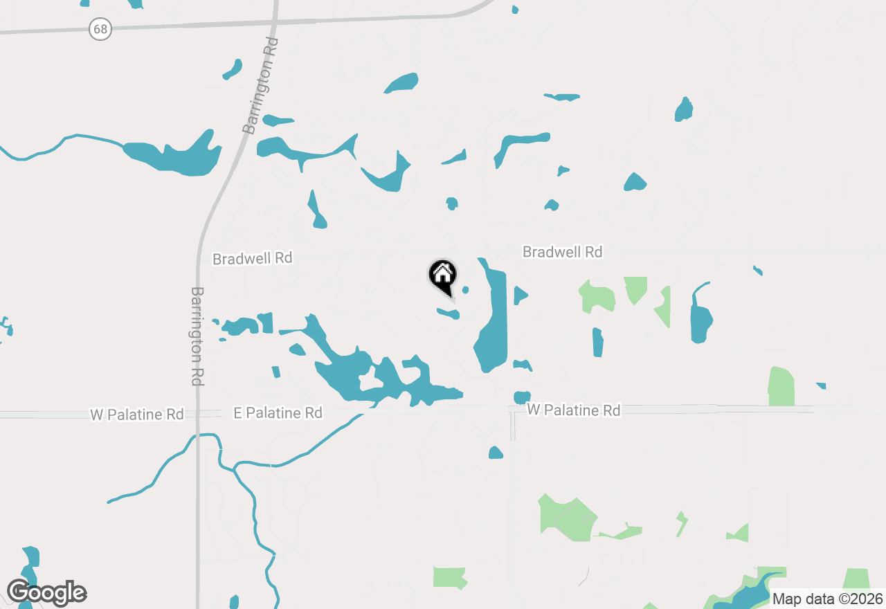Map of 775 Summer Isle Lane, Inverness, IL 60010