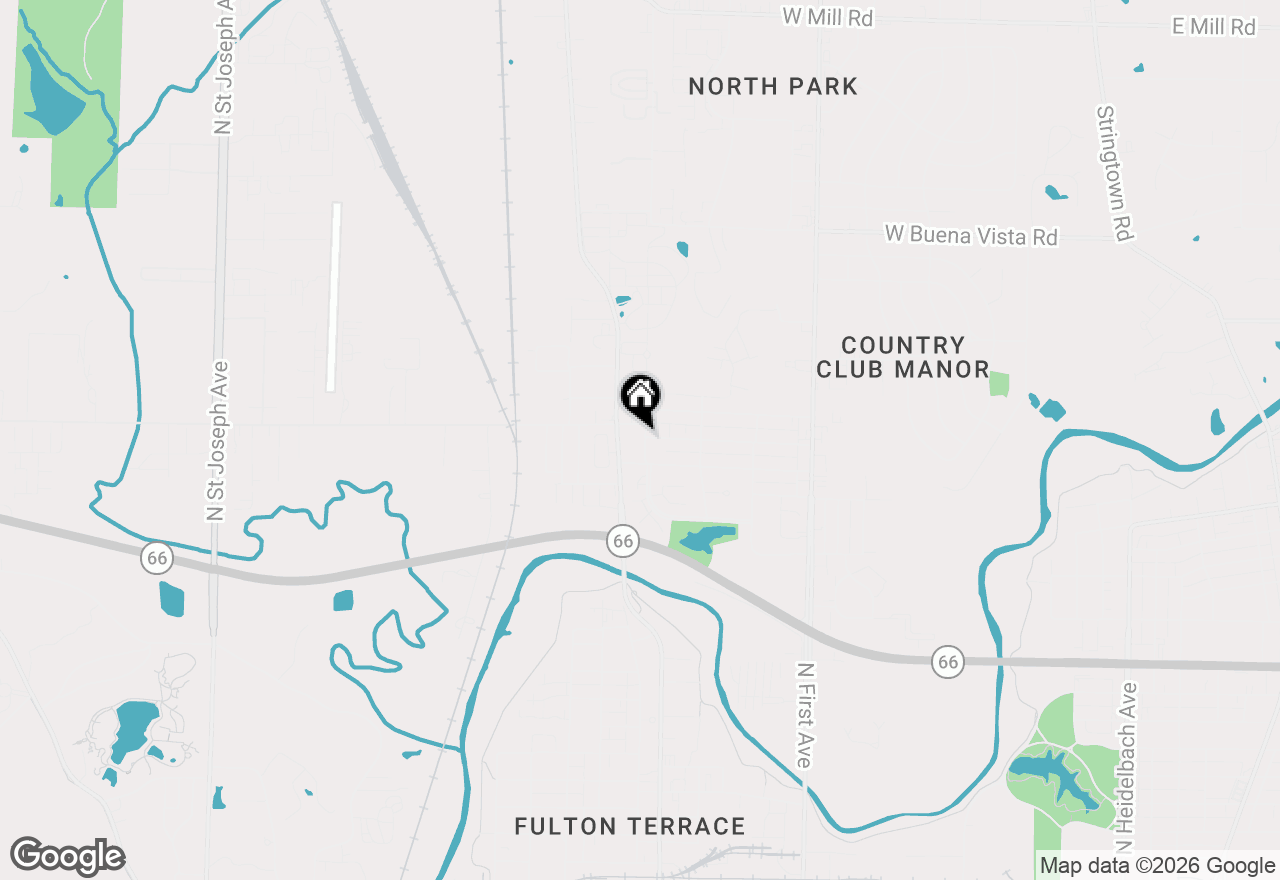 Map of 3022 N Fulton Avenue, Evansville, IN 47710