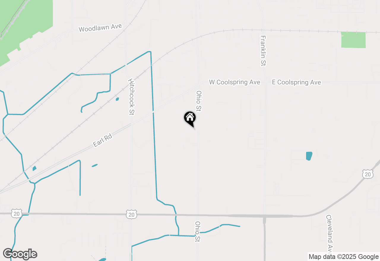 Map of 901 Essex Lane, Michigan City, IN 46360