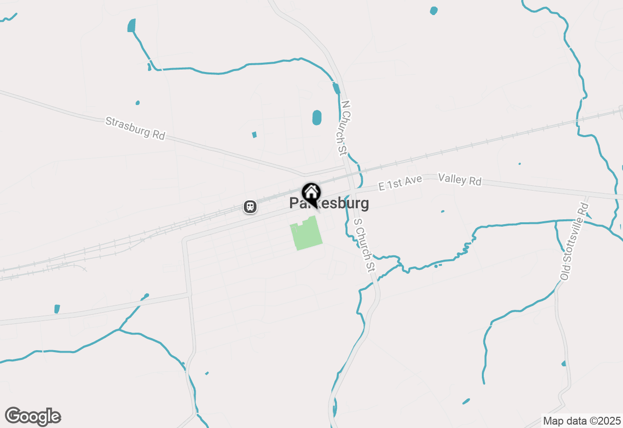 Map of 118 S Gay Street, Parkesburg, PA 19365