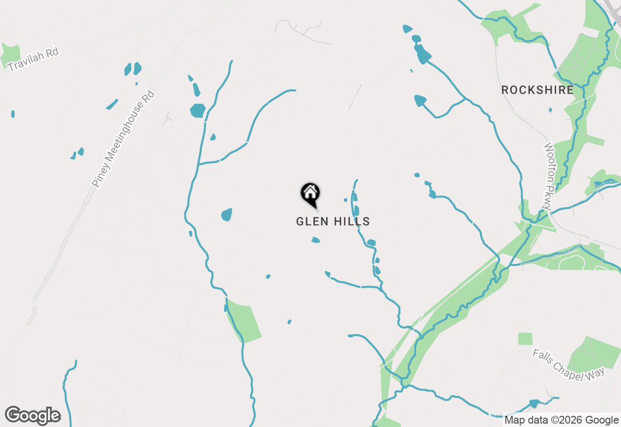 Map of 9809 Sunset Drive, Rockville, MD 20850