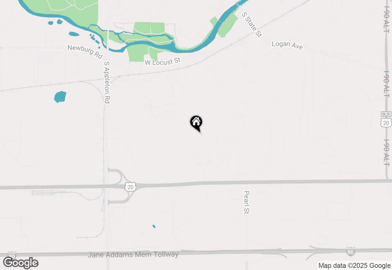 Map of 1420 7th Avenue, Belvidere, IL 61008