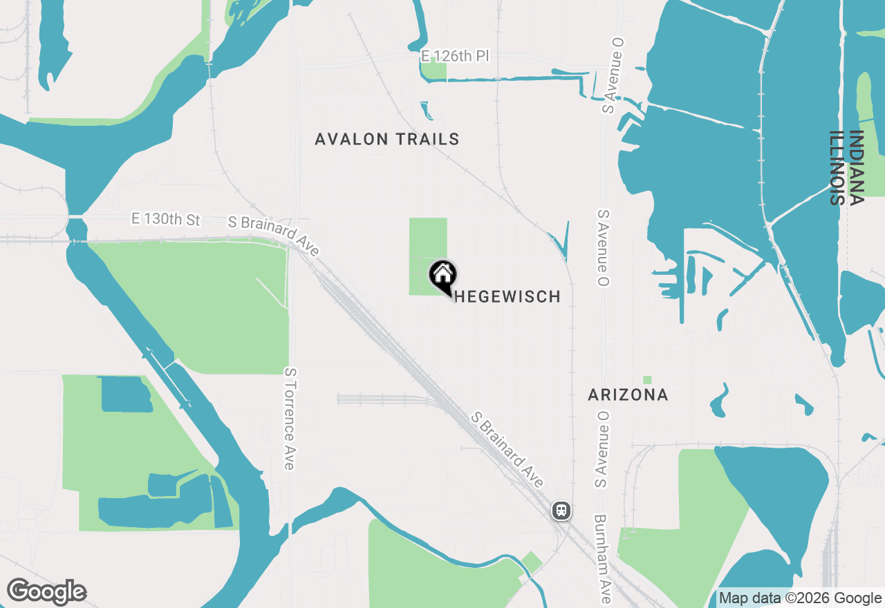 Map of 13210 S Carondolet Avenue, Chicago, IL 60633