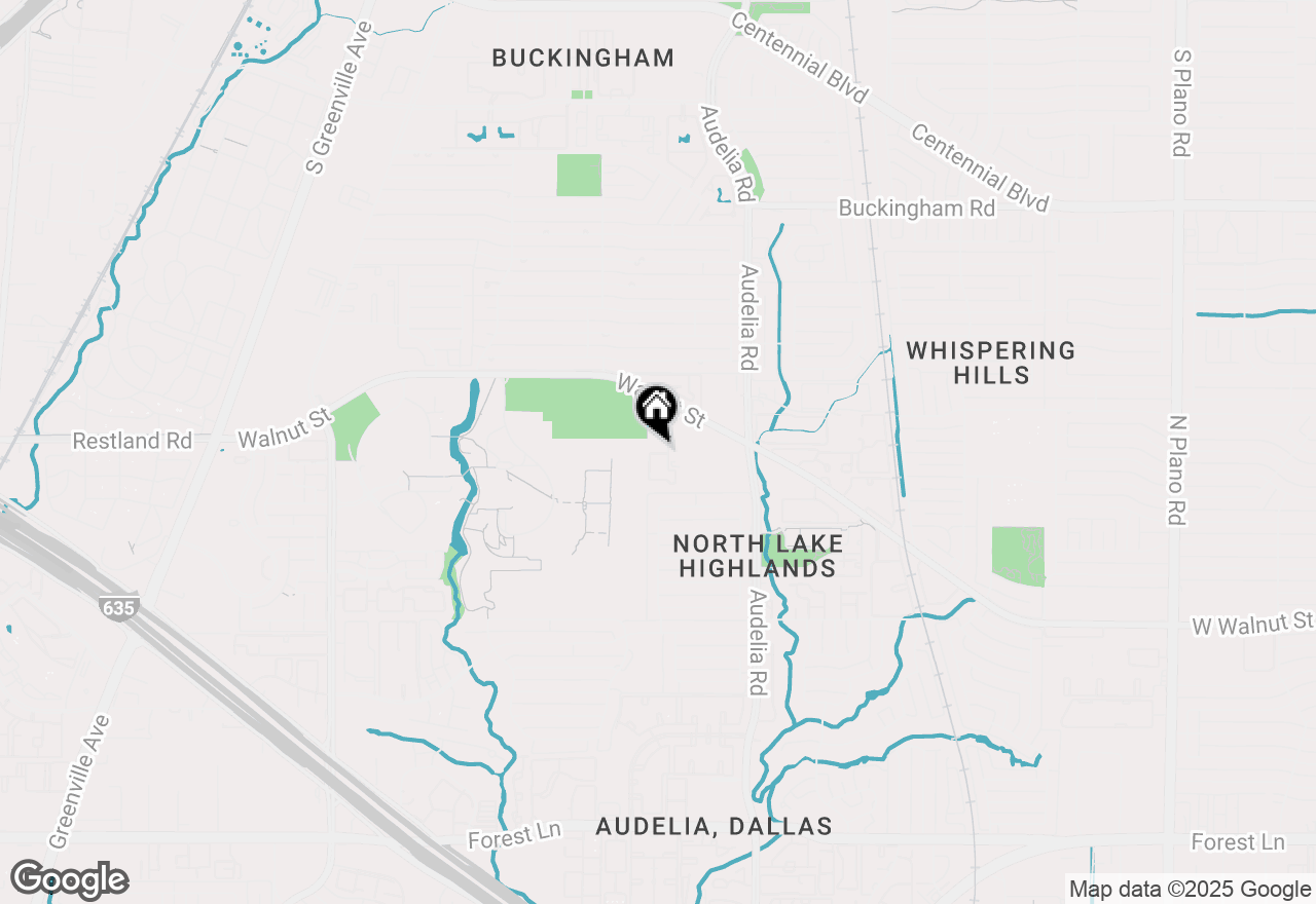 Map of 9696 Walnut Street #1312, Dallas, TX 75243