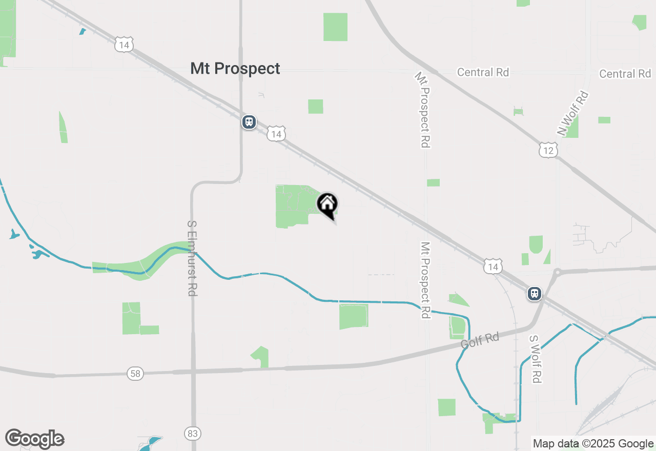 Map of 507 S Owen Street, Mount Prospect, IL 60056