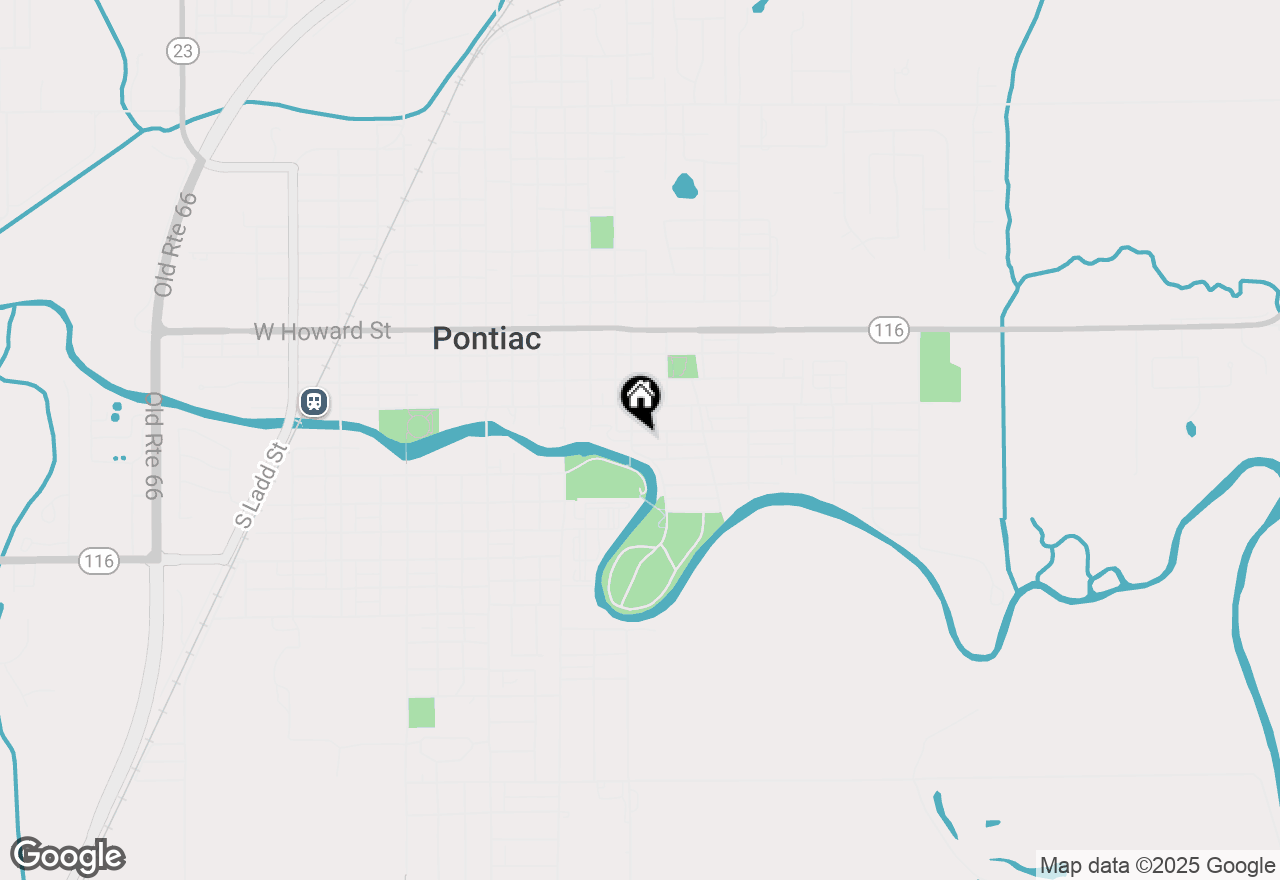 Map of 208 E Timber Street, Pontiac, IL 61764