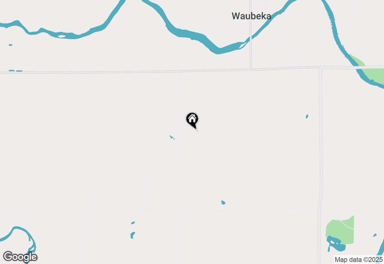 Map of W4245 Jung Rd, Saukville, WI 53080