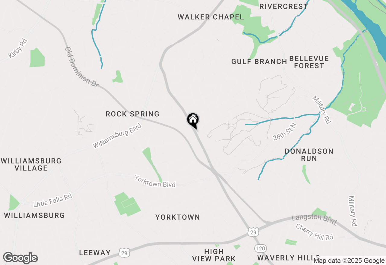 Map of 3206 N Glebe Road, Arlington, VA 22207