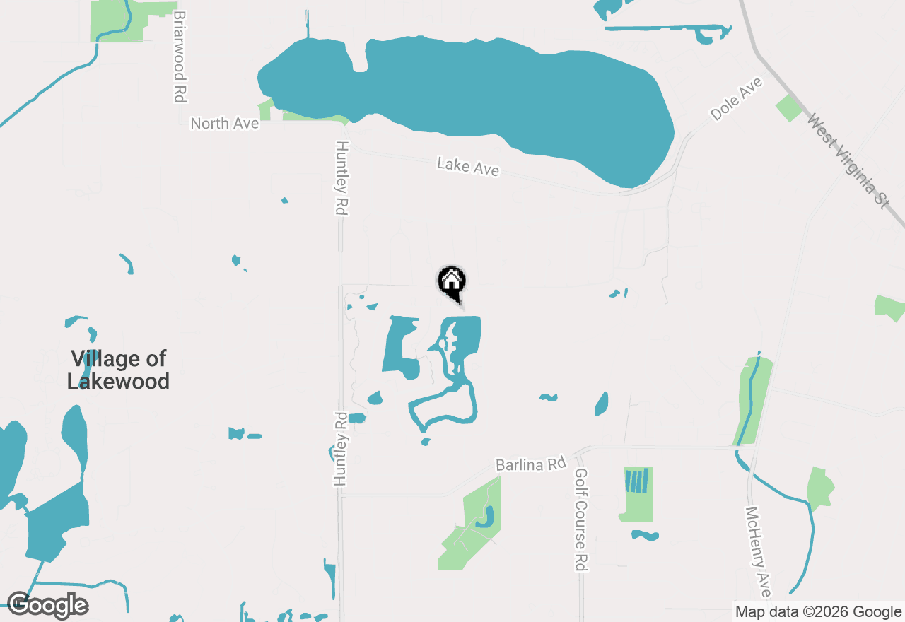 Map of 836 Wedgewood Drive, Crystal Lake, IL 60014