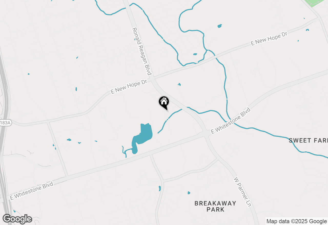 Map of 13701 Ronald W Reagan Blvd #3, Cedar Park, TX 78613