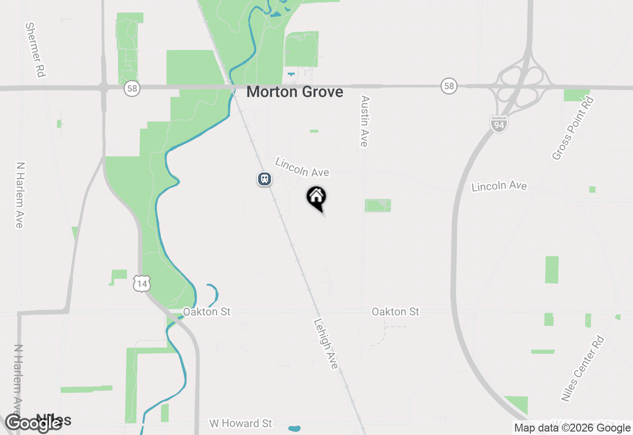 Map of 6148 Washington Court, Morton Grove, IL 60053