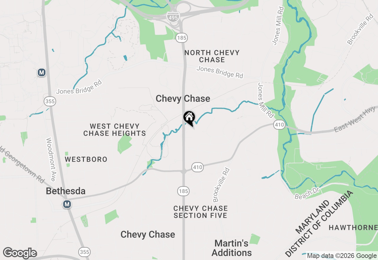Map of 8101 Connecticut Avenue #C-601, Chevy Chase, MD 20815