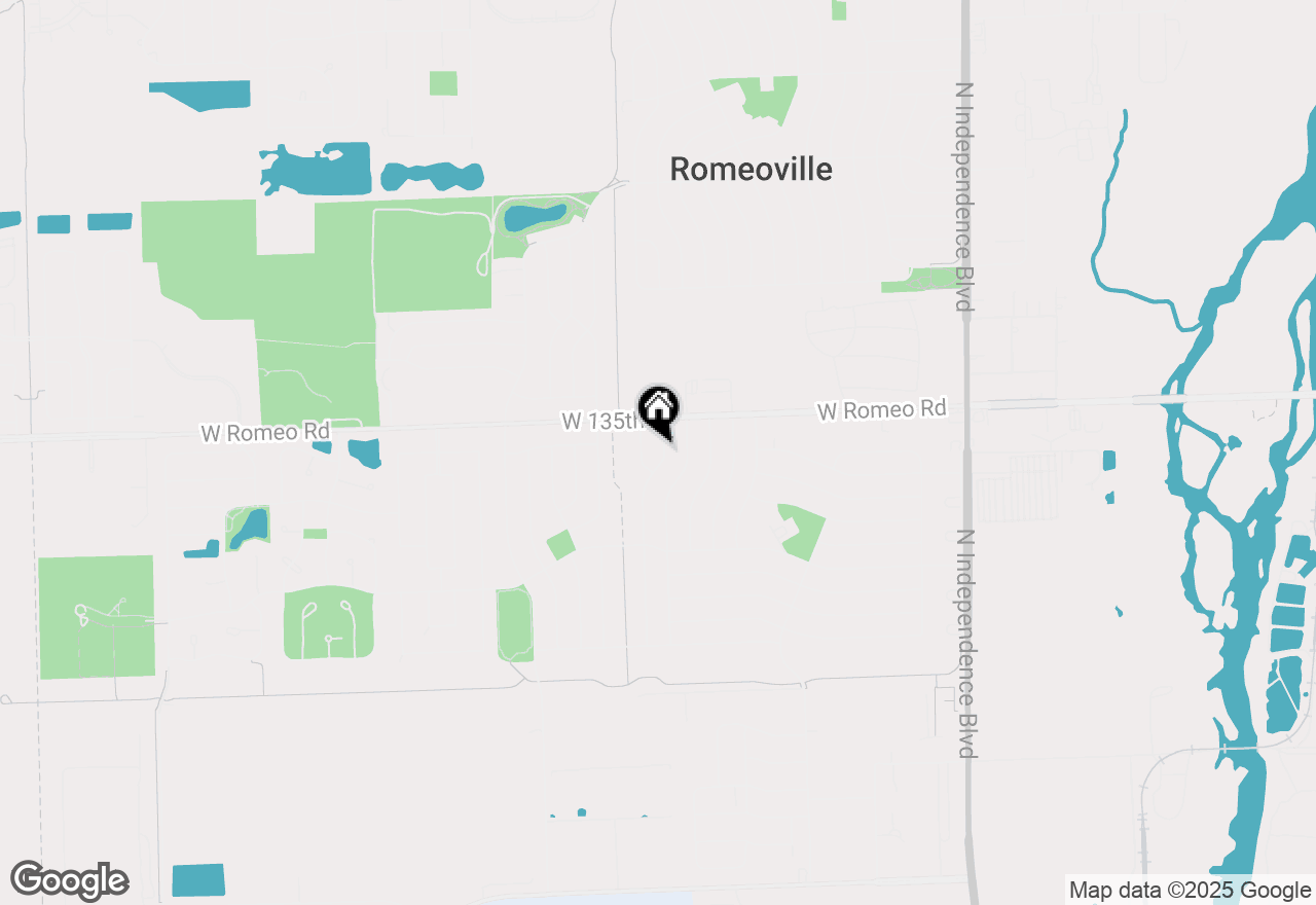 Map of 334 Hemlock Avenue, Romeoville, IL 60446