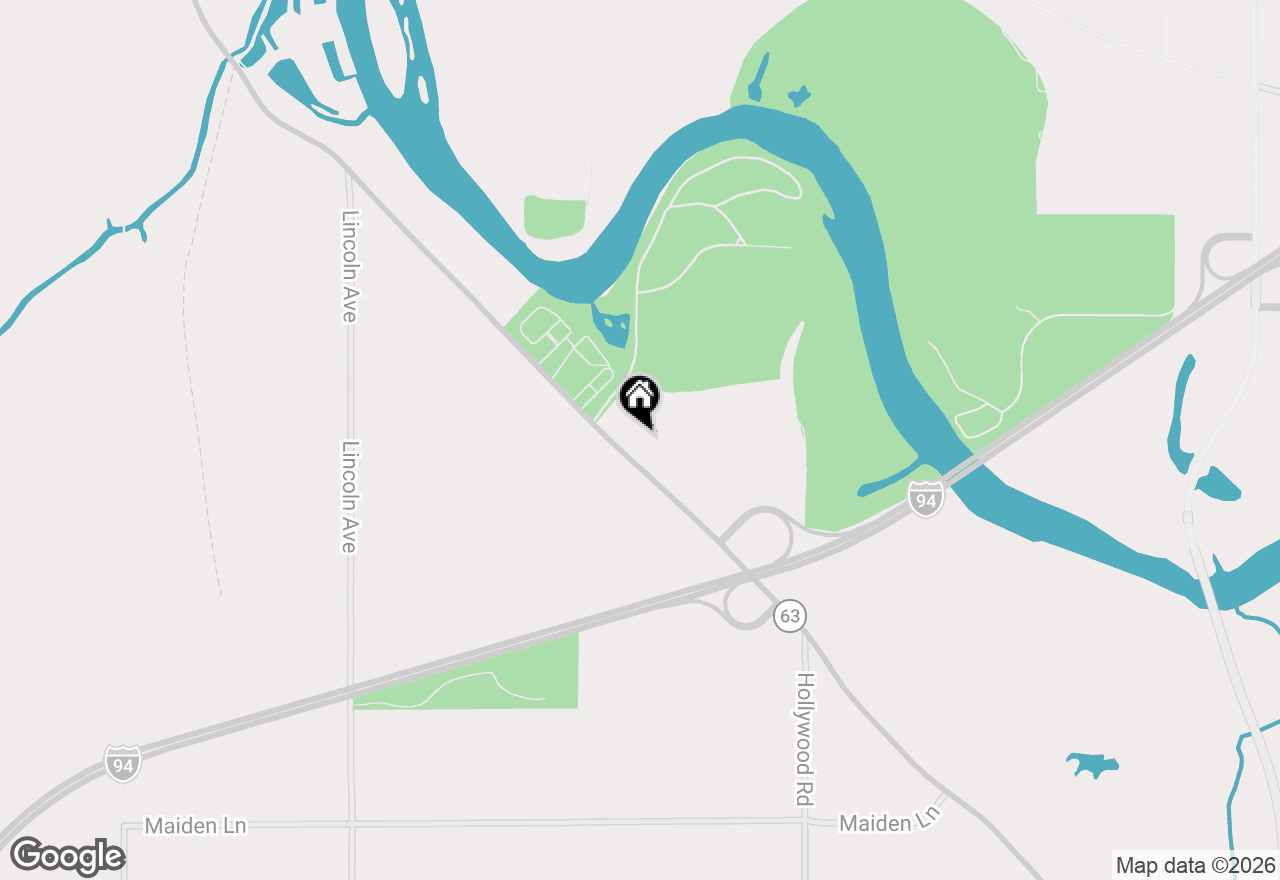 Map of 3036 W Bluffwood Terrace, St. Joseph, MI 49085