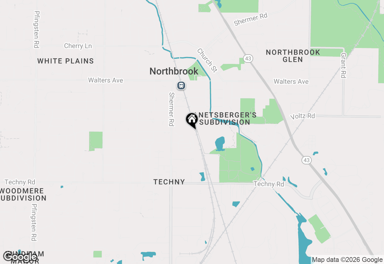 Map of 1914 Farnsworth Lane #305, Northbrook, IL 60062
