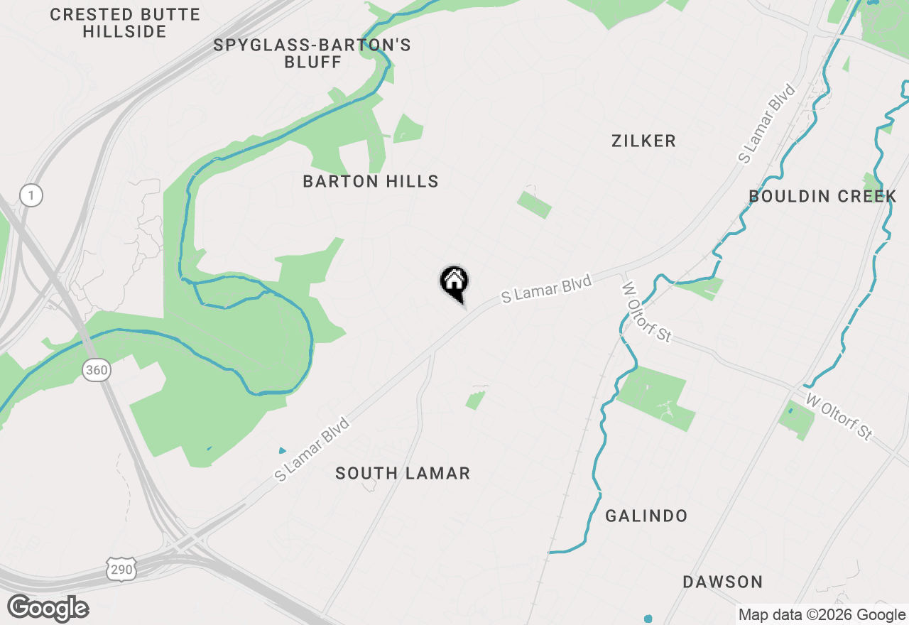 Map of 2200 Dickson Dr #127, Austin, TX 78704