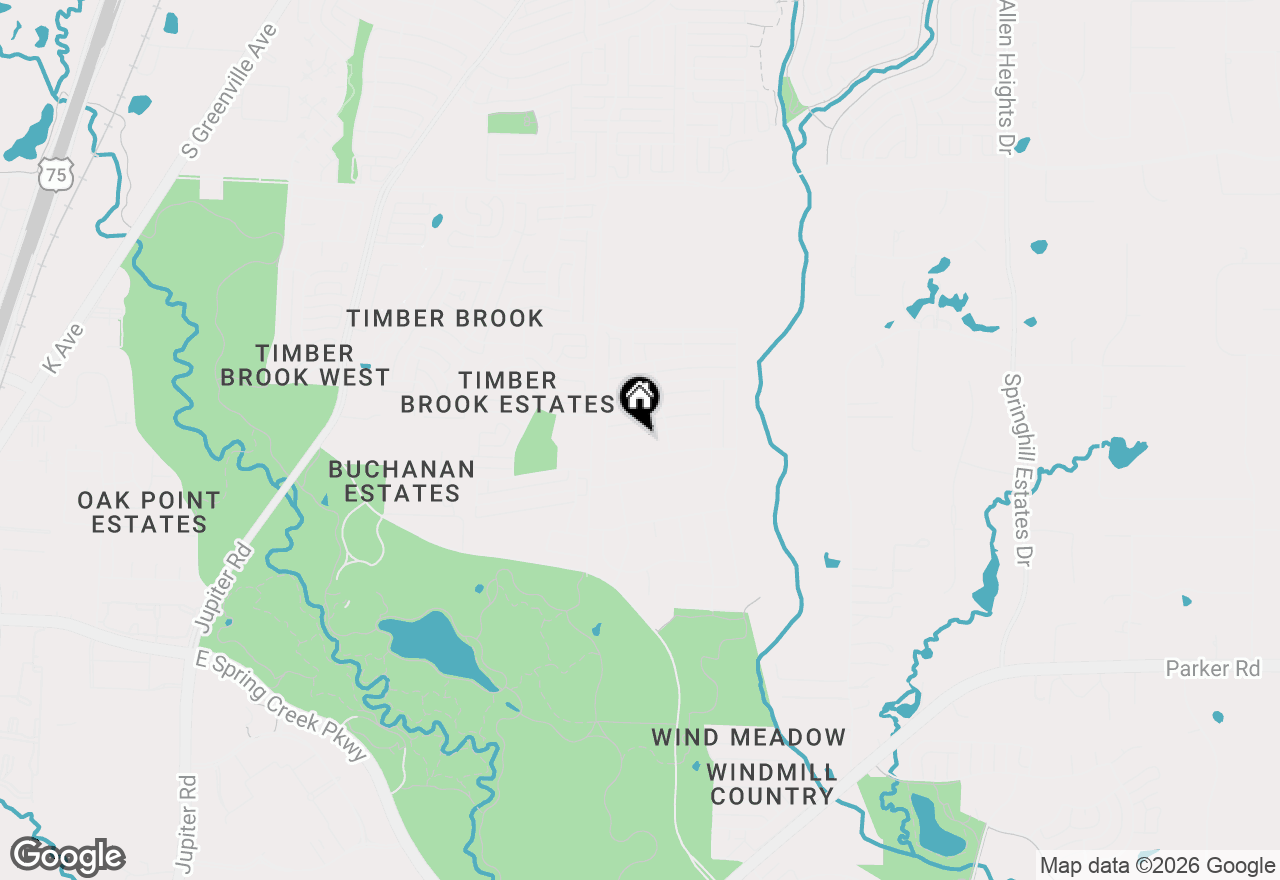 Map of 3520 Bahama Drive, Plano, TX 75074