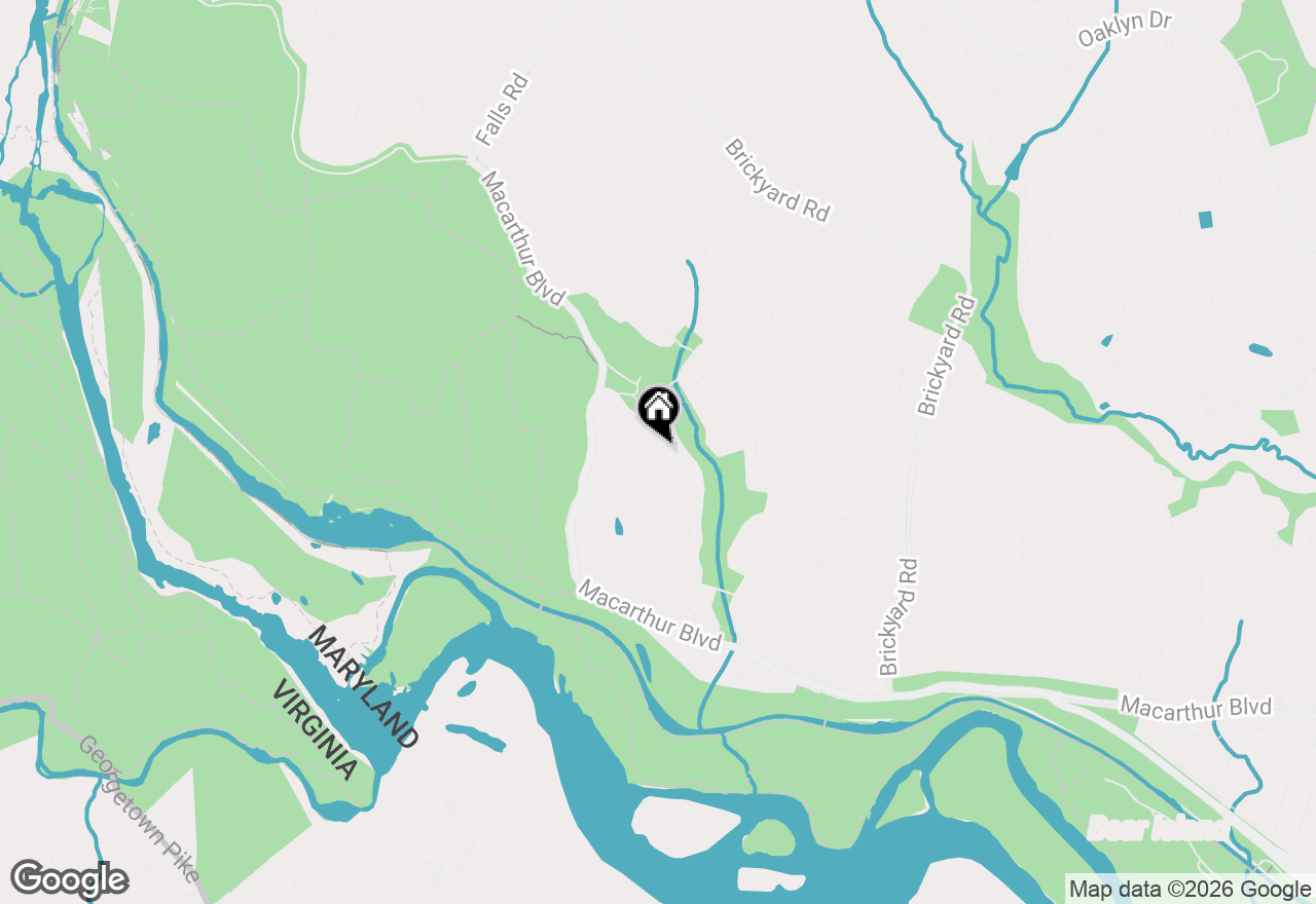 Map of 10807 Whiterim Drive, Potomac, MD 20854