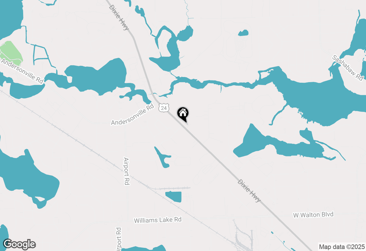 Map of 5826 Dixie Highway, Waterford, MI 48329