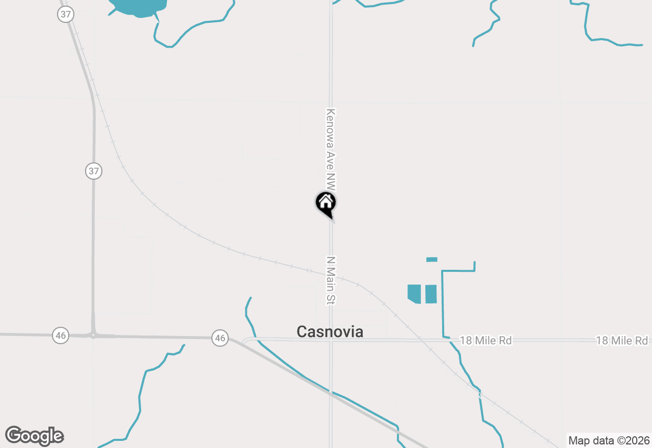 Map of 373 N Main Street, Casnovia, MI 49318