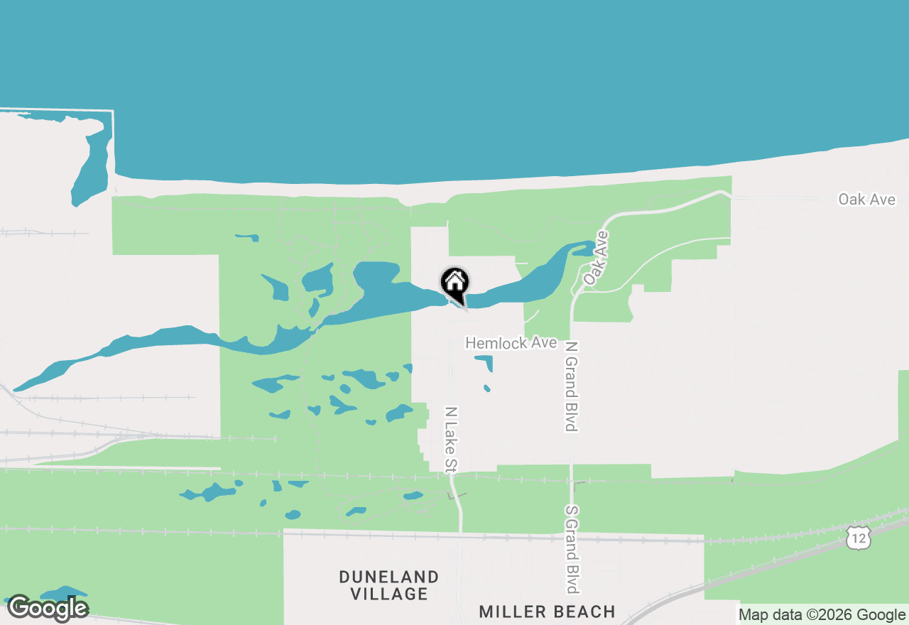 Map of 5900-5912 Forest Avenue, Gary, IN 46403