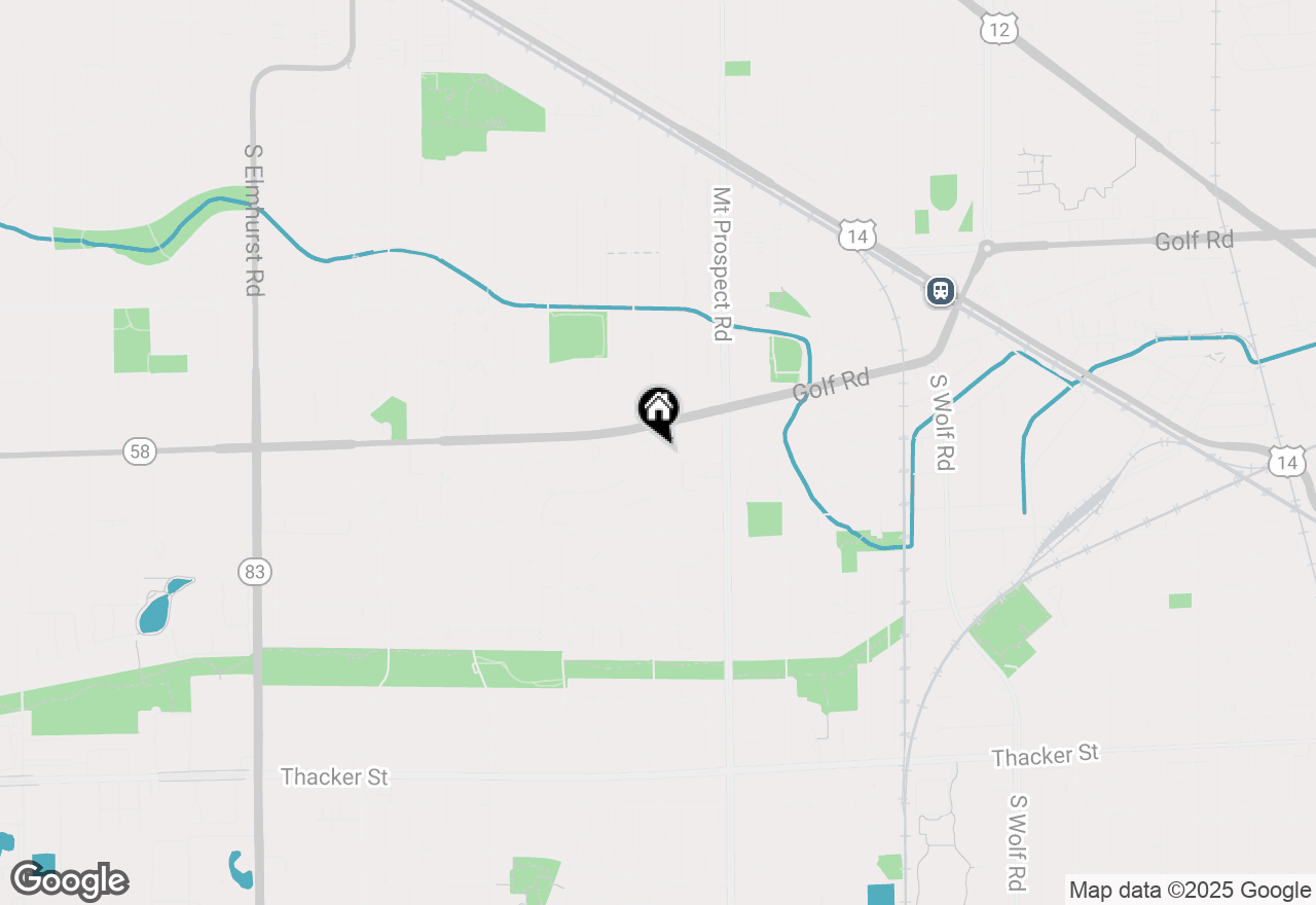 Map of 275 Wilkins Drive, Des Plaines, IL 60016