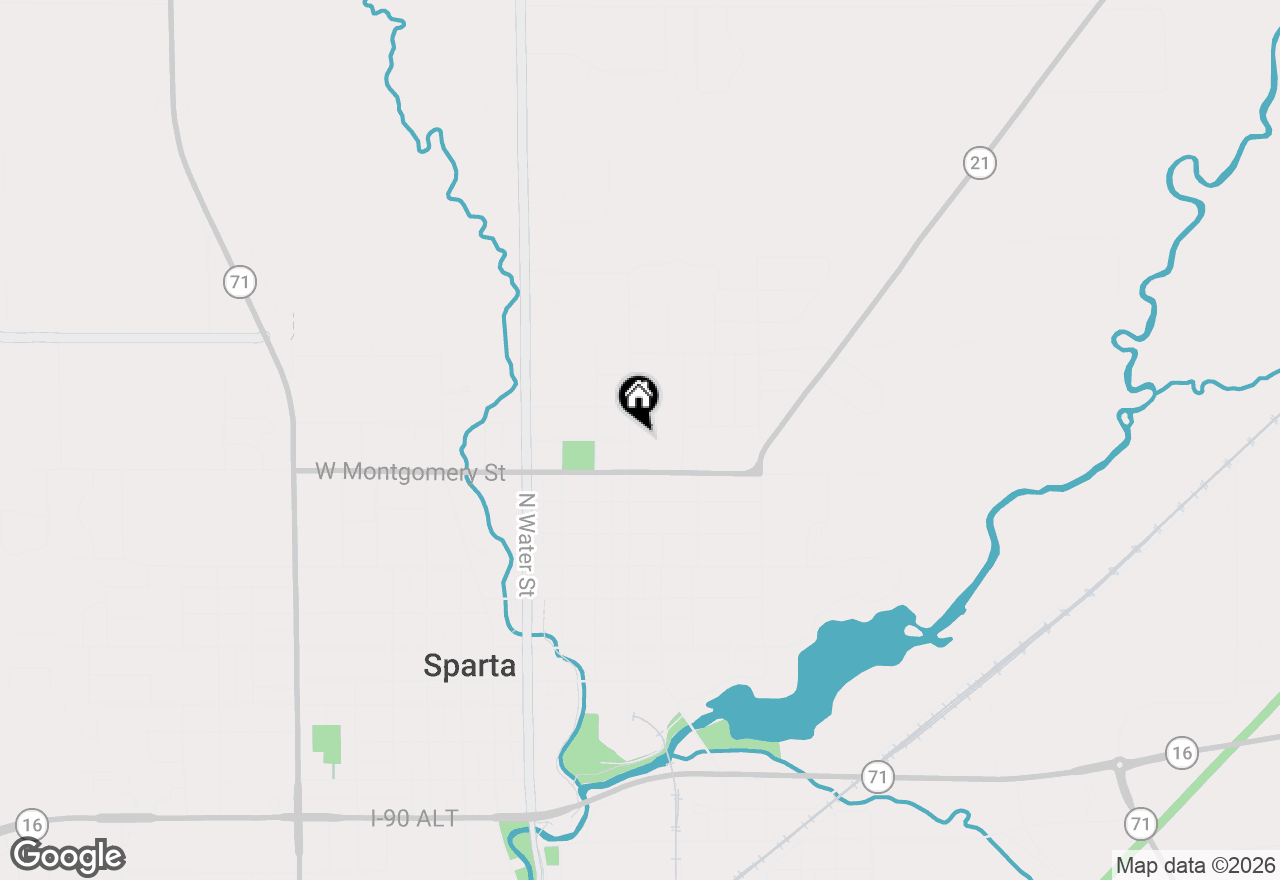 Map of 621 N Chester St, Sparta, WI 54656