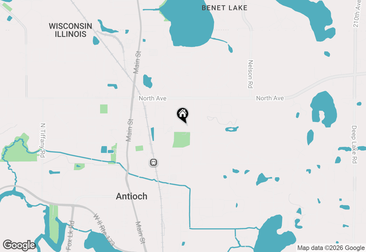 Map of 167 Tree Line, Antioch, IL 60002