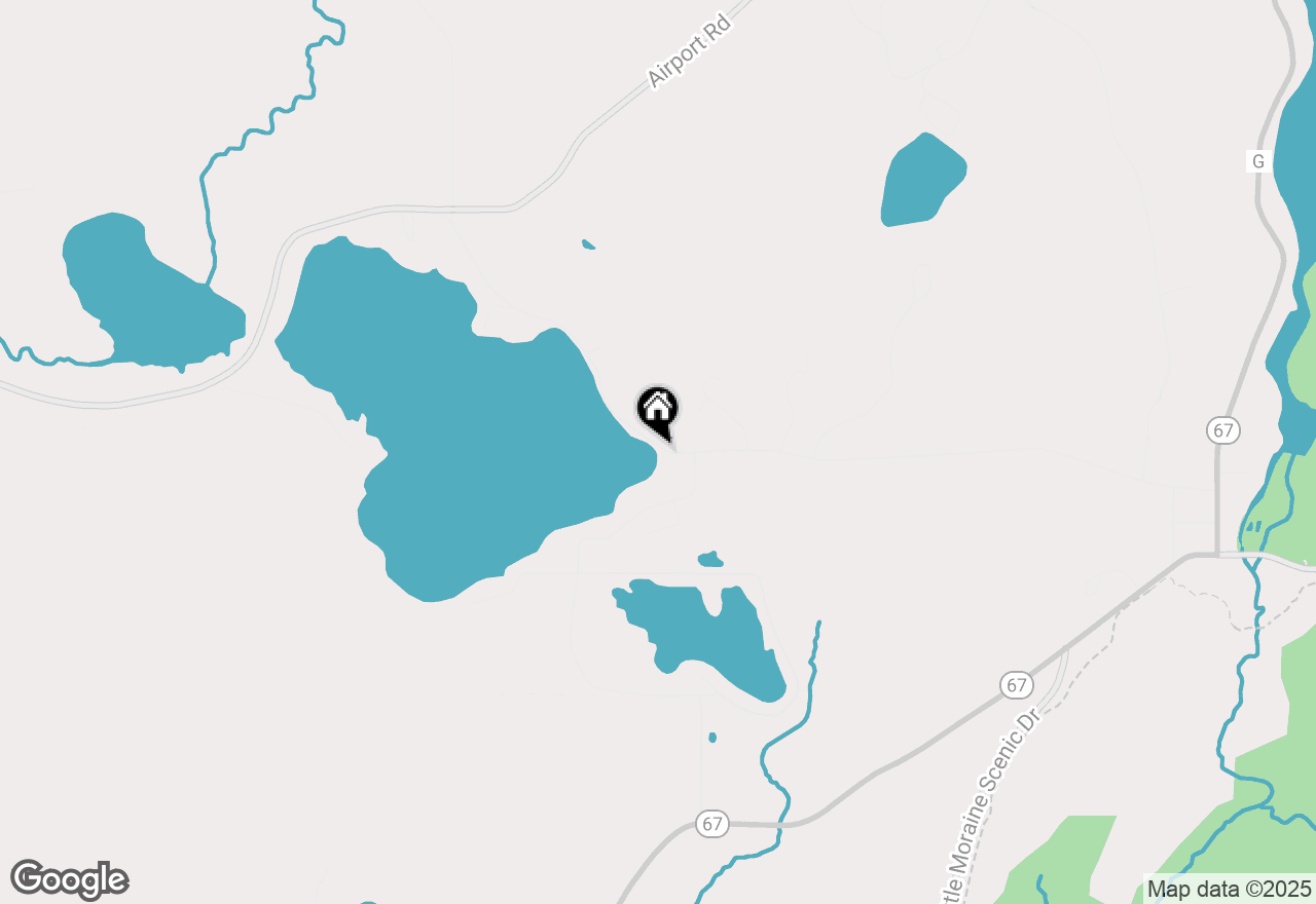 Map of W918 County Road F, Campbellsport, WI 53010