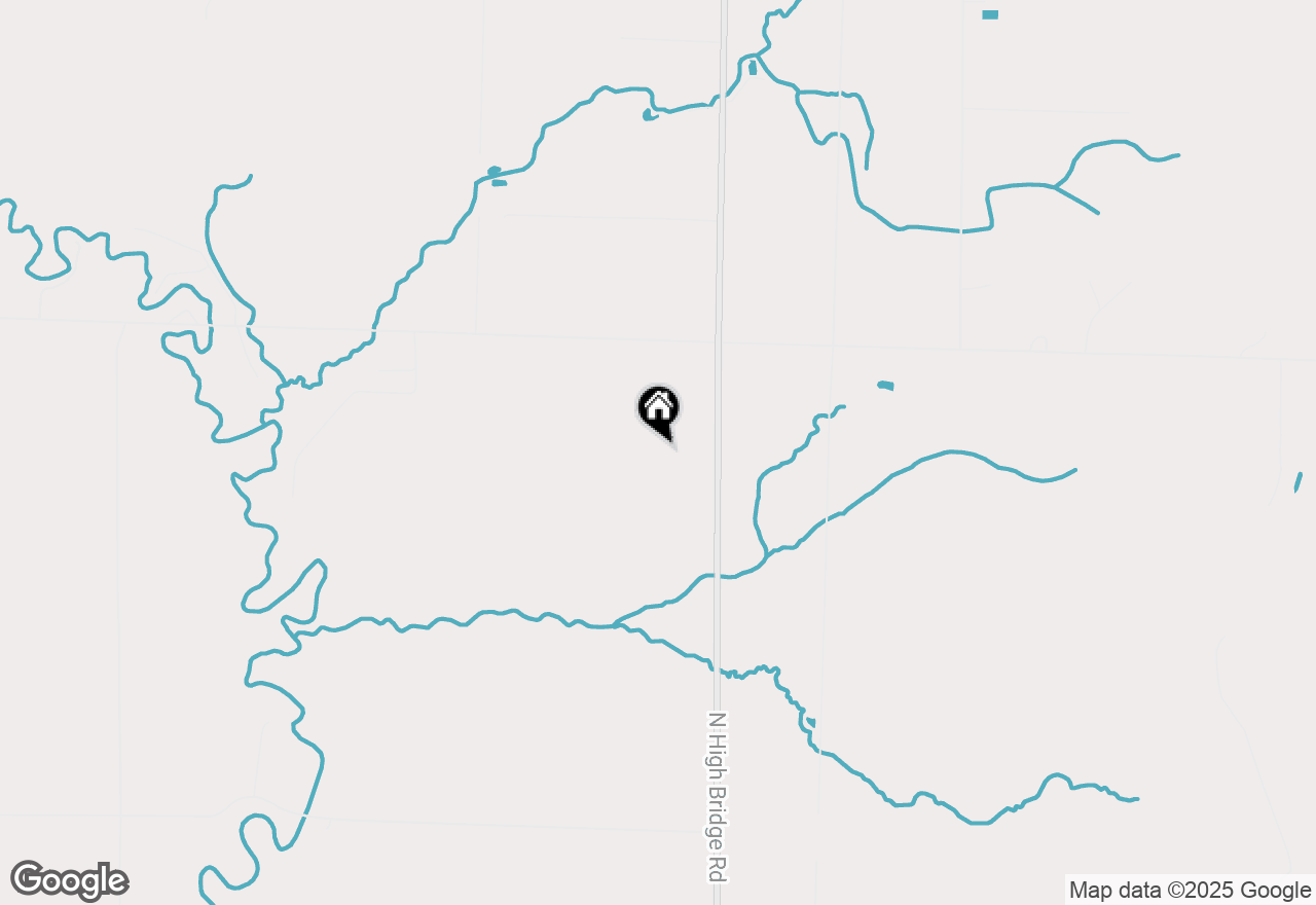 Map of 6780 N High Bridge Road, Brethren, MI 49619