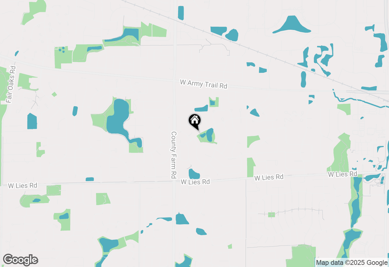 Map of 784 Trinity Court, Carol Stream, IL 60188