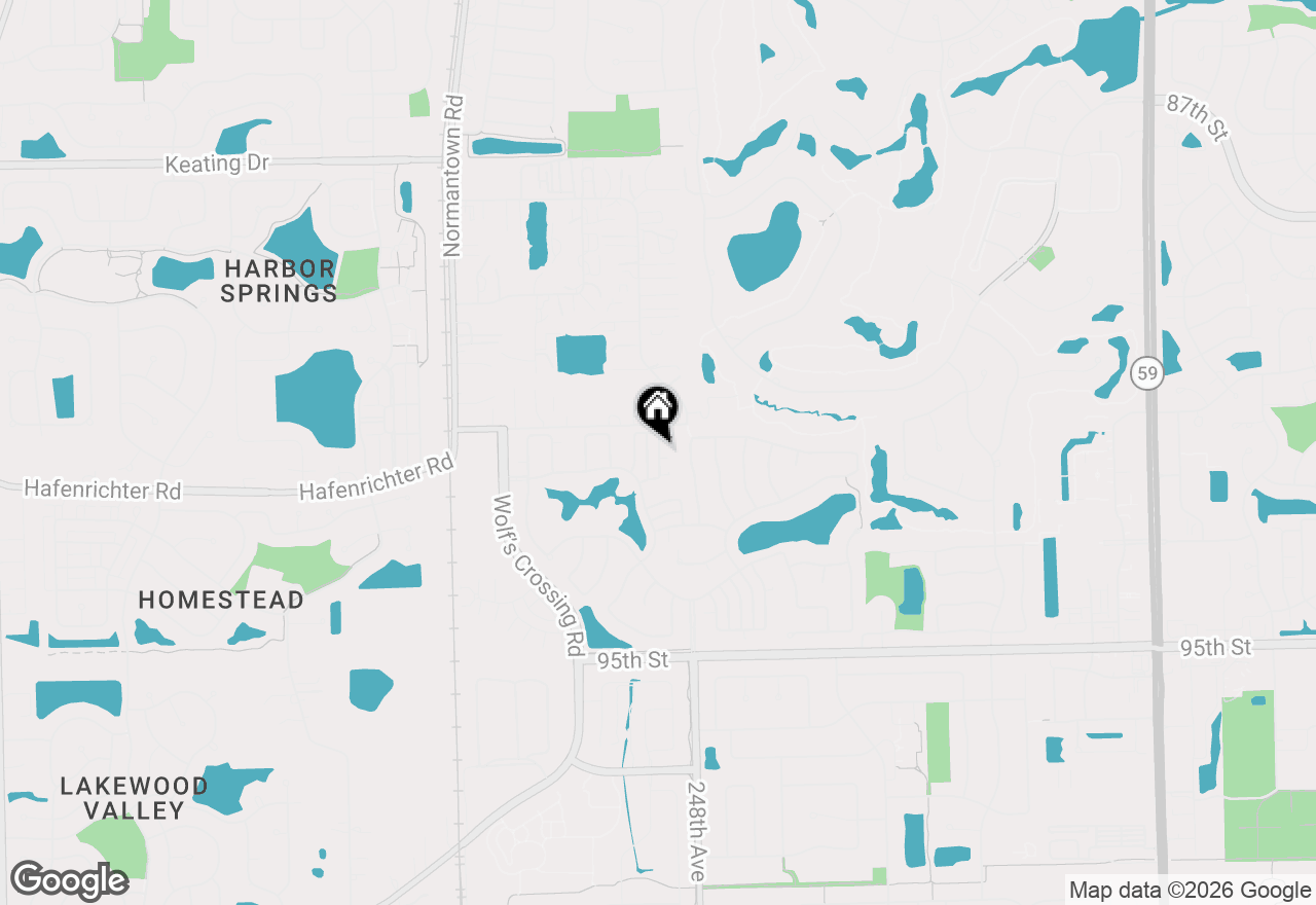Map of 2630 Camberley Circle, Naperville, IL 60564