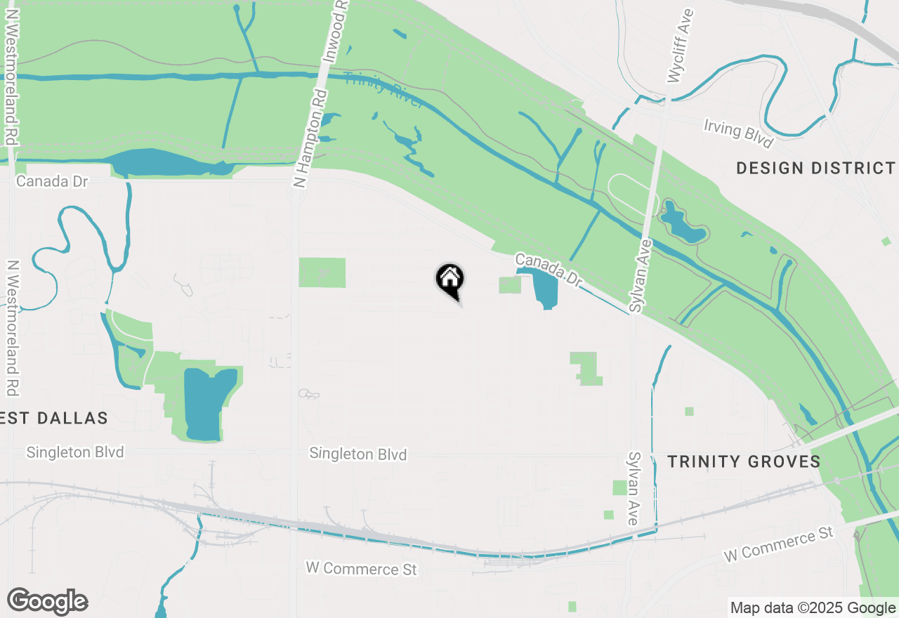 Map of 1714 Life Avenue, Dallas, TX 75212