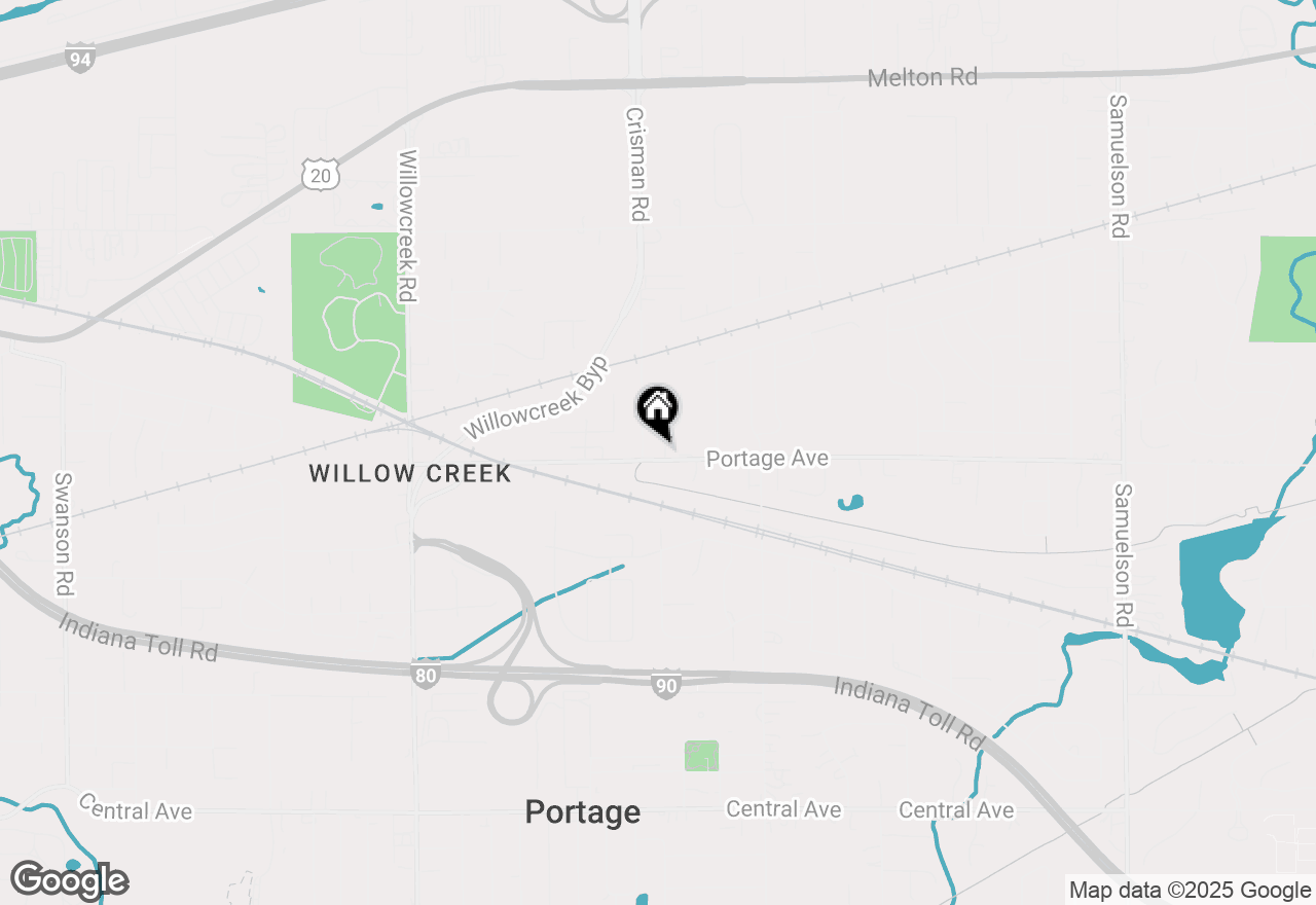 Map of 2238 Foley Street, Portage, IN 46368