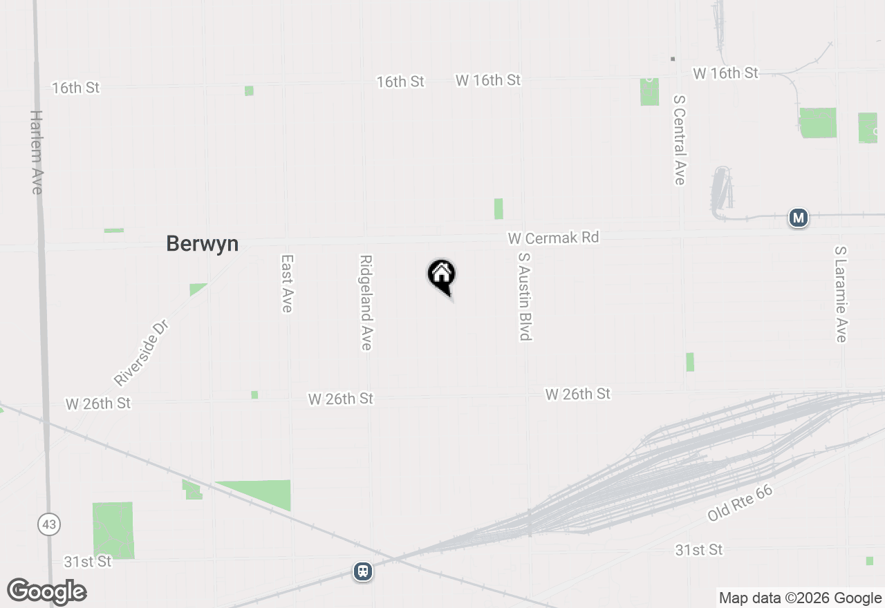 Map of 2330 Lombard Avenue, Berwyn, IL 60402