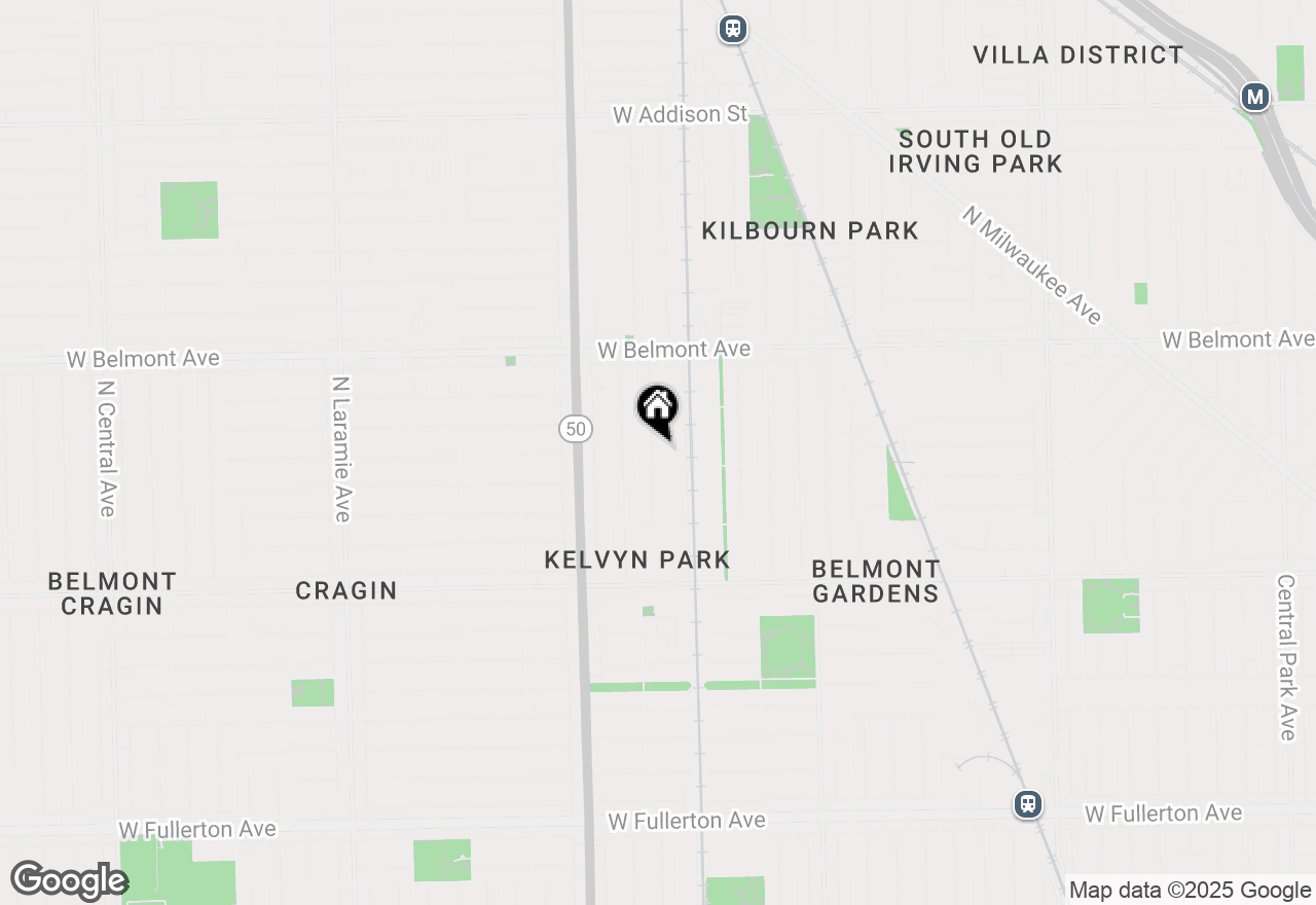 Map of 3012 N Knox Avenue, Chicago, IL 60641