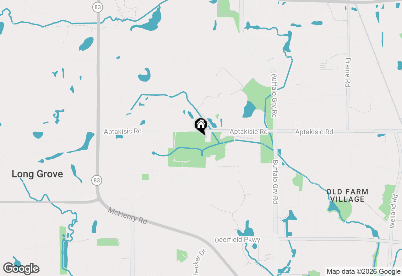 Map of 17053 W Aptakisic Road, Buffalo Grove, IL 60089