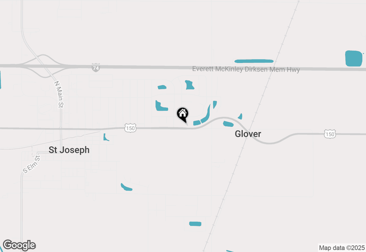 Map of 400 Winston Court, St. Joseph, IL 61873