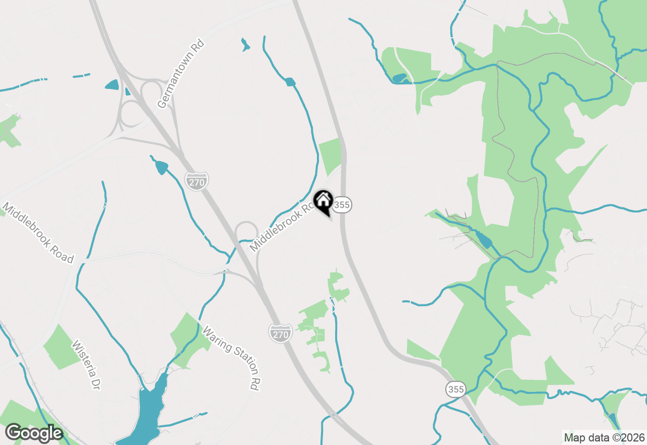 Map of 19625 Gunners Branch Road #F, Germantown, MD 20876
