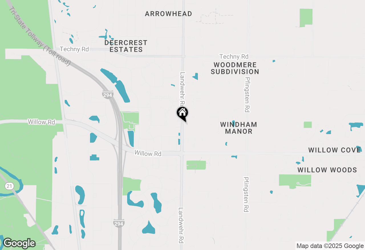 Map of 3263 Doriann Court, Northbrook, IL 60062