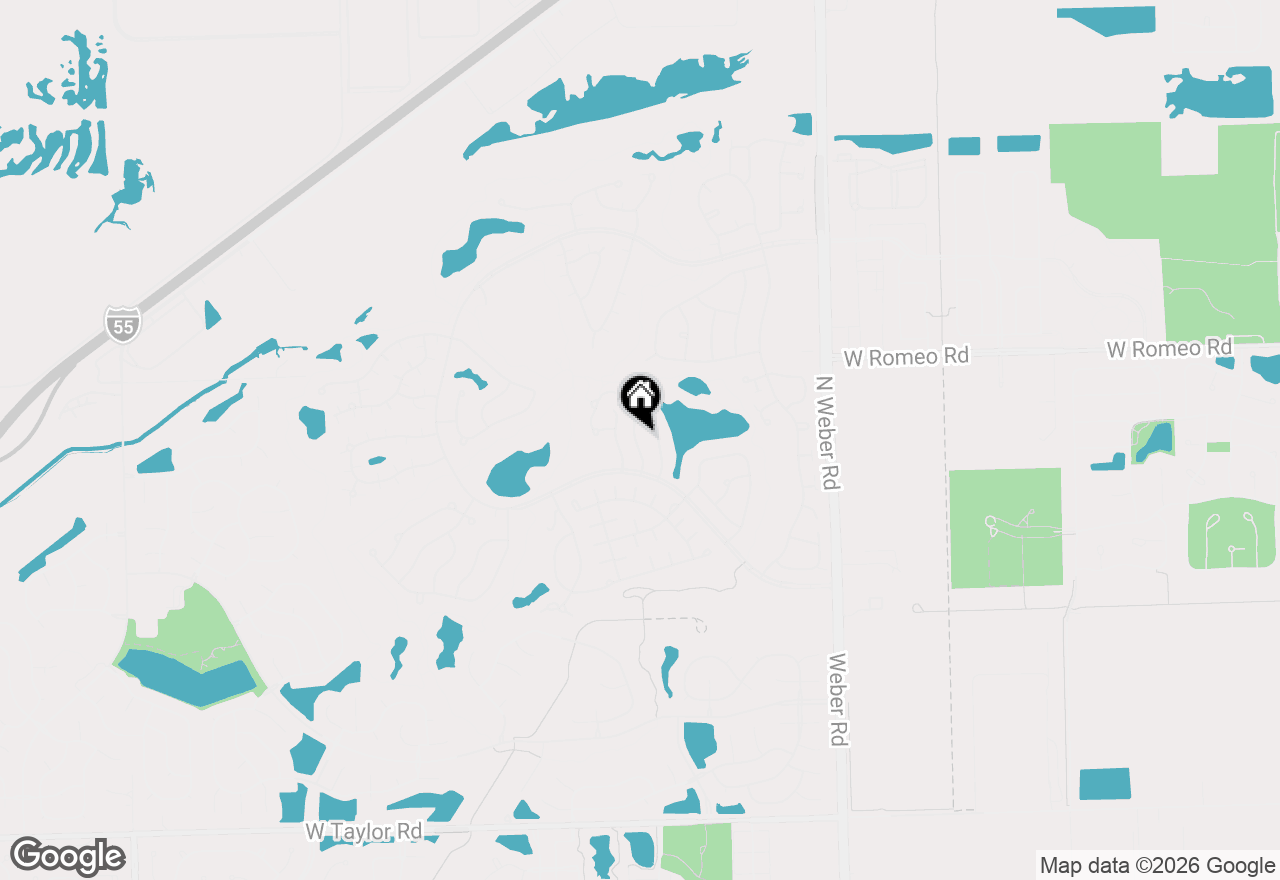 Map of 21119 W Braxton Lane, Plainfield, IL 60544