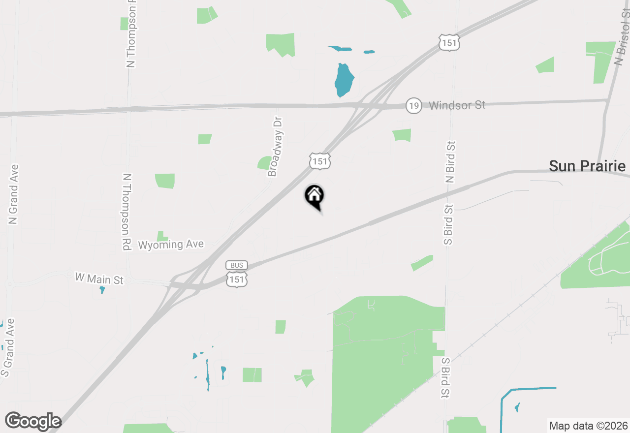 Map of 1443 Buena Vista Dr, Sun Prairie, WI 53590